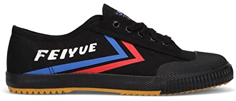 Feiyue Unisex FE Mid 1920 Men's Martial Arts Shoes, Black/Blue/Red, 3 UK