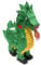 Pinata Drache zum Befüllen und Aufhängen zur Party-Deko, Geburtstag 52 x 10,5 x 50 cm