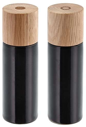 Bitz 23128 Salz- & Pfefferset galaxy black 17 cm