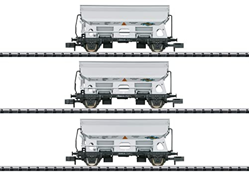 MiniTrix T15511 Güterwagen Seitenentladewagen der NS, 3er-Set