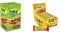 Nature Valley Crunchy Granola Bars Oats 'n' Honey, Pack of 40 Bars & Protein Salted Caramel Nut Gluten Free Cereal Bars 12 x 40g