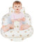 AirSwim Inflatable Baby Chair, Inflatable Baby Seat for Babies 3 Months and Up, Summer Blow Up Chair with Built in Air Pump, Infant Floor Sofa for Learning to Sit, Palying, Camping, Bear