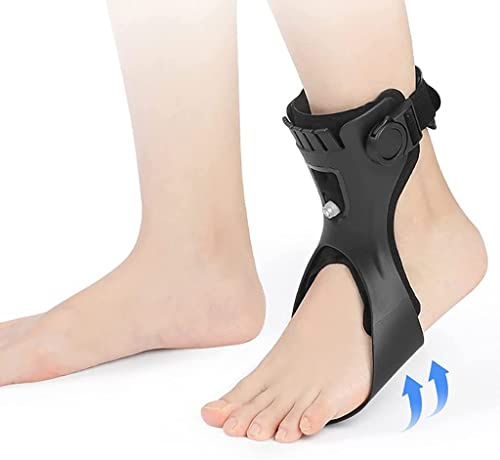 Férula De Soporte para Pie Caído, Soporte De Órtesis De Pie De Tobillo, Corrector De Apoyo De Pie para Entrenamiento De Rehabilitación De Lesiones Nerviosas De Pie Caído Right,Small