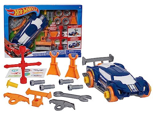 Hot Wheels Ready to Race Car Builder, Kids Toys for Ages 3 Up, Gifts and Presents