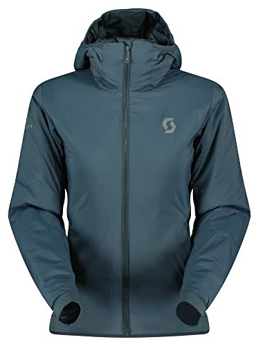 Scott W Insuloft Light Hoody Grün - Daunen Warme windabweisende Damen Isolationsjacke, Größe XS - Farbe Aruba Green