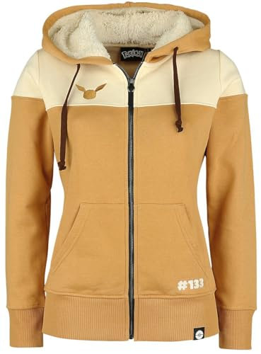 Pokémon Evoli - Cosplay Frauen Kapuzenjacke Multicolor S