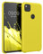 kwmobile Hülle kompatibel mit Google Pixel 4a Hülle - Silikon Handy Case - Handyhülle weiche Oberfläche - kabelloses Laden - Zitronengelb