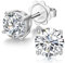 Ohrstecker Silber 925 Herren Diamant Ohrstecker Nickelfrei Ohrringe Silber Zirkonia Männer Ohrringe Nickelfrei