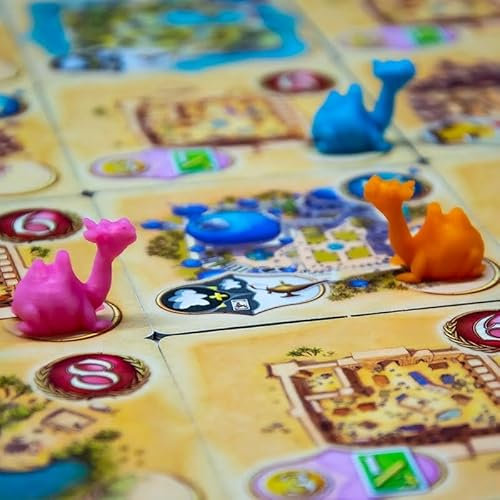 BoardGameSet | Five Tribes Brettspiel-kompatibles Upgrade | Brettspielzubehör für 4 Spieler | Erwachsene