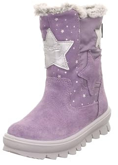 Superfit Flavia Warm gefütterte Gore-Tex, Stivali da Neve, Lila/Silber 8510, 31 EU Larga