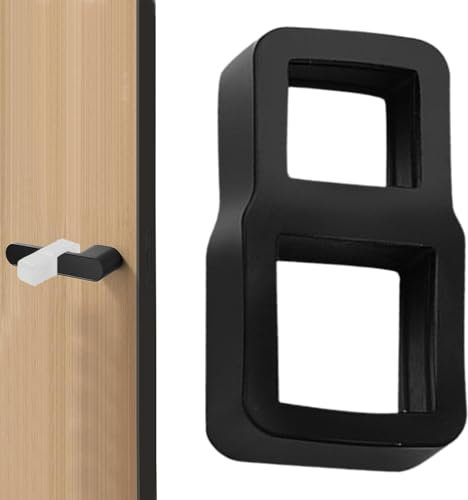 Türgriff-Stopper, Silikon-Türknauf, schützend, weich, für den Außenbereich, tragbarer Türstopper mit Geräuschreduzierung, für Kinderzimmer, Schlafsaal