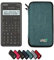 Casio fx-82MS 2nd Edition inkl. WYNGS Schutztasche Türkis - Wissenschaftlicher Taschenrechner - Basic Paket