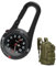 Umllpet Taschenuhr mit Karabiner & Clip, Leuchtendes Analoges Zifferblatt - Quarzuhr für Krankenschwestern, Ärzte, Sanitäter, Rettungsdienst Zubehör, Outdoor, Radfahren, Klettern