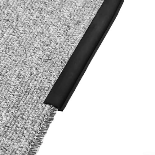 CNANRNANC Carpet Edging Trim Strip Floor Transition Strip Carpet to Tile Transition Strip Edge Sealing Moulding Strip for Doorways Threshold Door Mat Carpet