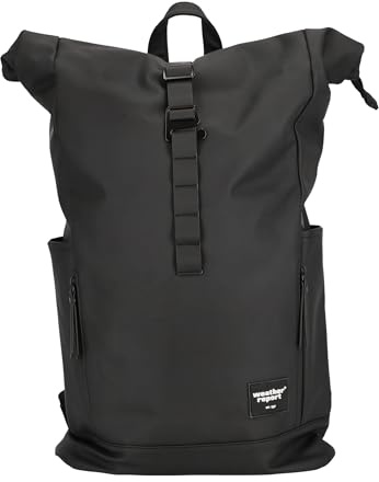 WEATHER REPORT Bronze PU Backpack Black - -