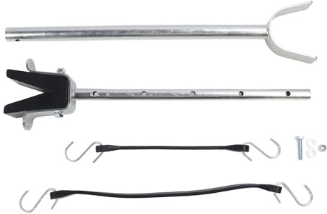 Fabater Bootsrandsparer, Einstellbare Wanderrettung von 20,28 Bis 32,48 Zoll, Bootsmotorstütze, Stoßdämpferboot -Sparer für Haltenmotor, Walzen und Anhängerhalterungen