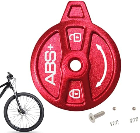 Gabelkappe | Luftventilabdeckung aus Aluminiumlegierung | Luftgabeldüsenabdeckung Stoßdämpfung | Ersatz Vordergabelschutz für Fox, Rock Shox Bikes | Mountainbike-Aufhängungsdüsenkappe