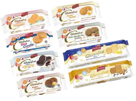 Coppenrath glutenfreies Keks & Mini Spekulatius Bundle - 8 Sorten im Set (1,5 kg)