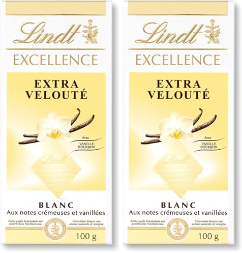EXCELLENCE BLANC EXTRA VELOUTÉ Tablette 100 g (Lot de 2)