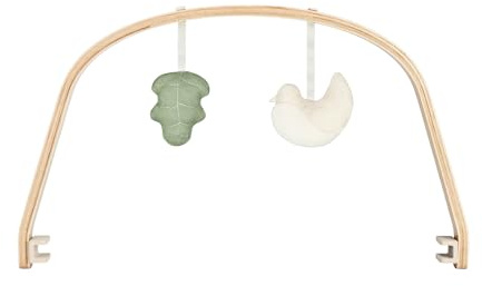 Babymoov Speelboog voor Baby‑Ligstoel Swoon Flow – Sensorisch speelgoed, contrasterende kleuren, FSC hout & biologische stoffen, eenvoudig te plaatsen, stimuleert motoriek en zintuigen vanaf geboorte