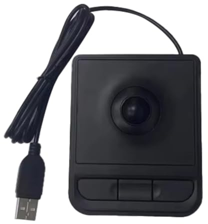 ISTOVO Special Mouse Desktop USB Trackball Mouse Embedded Industrial Control Self-Rib Equipment for Computer Room