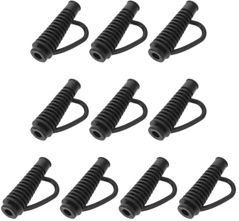 TOGEVAL 8 Fundas Protectoras Antiestrés para Cable de Secador de Pelo, Alivio de Tensión, Resistente al Calor, Flexible Cuidado del Cabello en Hogar y Salón
