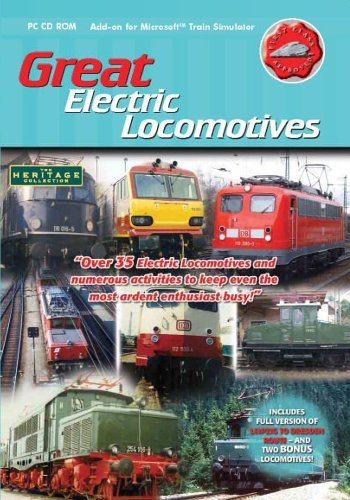 Great Electric Locomotives Add-On for MS Train Simulator (PC CD)