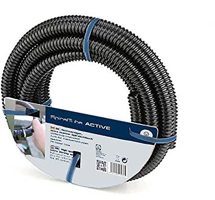 FIAP SpiralTube ACTIVE 20 mm - Spiralschlauch - Rollenlänge 5 m - 3/4 - Teichschlauch - Teichbau - Teichzubehör - schwarz
