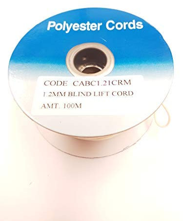 Roman blind cream cord 100mt - Optimal 1.2mm diameter string