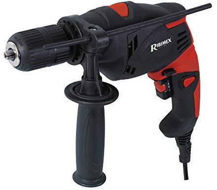 Ribimex PRPER710/13 Trapano Avvitatore Elettrico 710 W, 230 V, 1/2 pollice