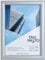 Hampton Frames A4 Snap Frame 21x30cm Silver Pack of 1, Acrylic Front, Front Loading, Break Resistant, Anti Reflective, Includes Fixing Kit, Easy Change