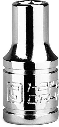 Capri Tools 5 mm Shallow Socket, 1/4-Inch Drive, 6-Point, Metric