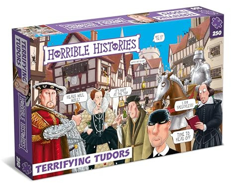 Terrifying Tudors - 250 Piece Jigsaw Puzzle, Purple