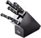 Stellar IS60B is Range Knife Block Set, Steel Black