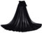 GRACEART Damen Lange Tüll Röcke Abschlussball Abend Rock Elastic Bund Tutu (Schwarz)