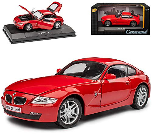 Cararama B*M*W Z4 E86 M Coupe Rot 2002-2008 1/24 Modell Auto