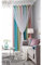 ele ELEOPTION Verdunkelungsvorhänge, isolierend, Vorhänge mit Ösen, Fenstervorhänge, Dekoration mit Sternen, für Kinderzimmer, Wohnzimmer, Schlafzimmer, 1 Vorhänge (134 x 210 cm, Rosa)