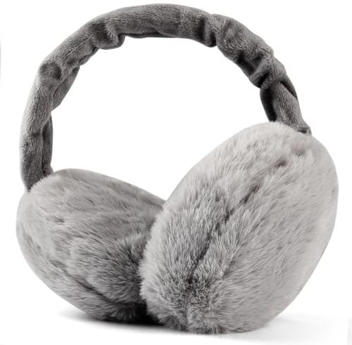 Aoreun Cache Oreilles, Couvre-oreilles Coupe-vent et chaleur en hiver, Doux et confortable, Pliable pour le rangement cache oreille hiver, cache-oreilles femme, cache oreille homme