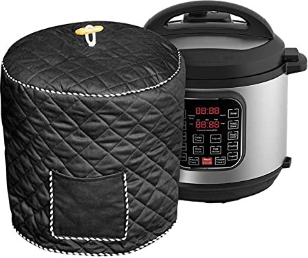 Pressure Cooker Dust Cover, Waterproof and Durable, Reusable Protective Cover with Pocket and Top Handle Cover for 8Qt Instant Pot/Rice Cooker-Electric Pressure Cooker Cover Anti Dust Cover