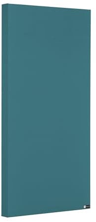 Bluetone Acoustics Wall Panel Pro - Professionel Schallabsorber - Akustikpaneele zur Verbesserung der Raumakustik - akustikplatten (100x50x5cm, Türkis)