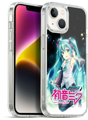 Head Case Designs Offizielle Hatsune Miku Nachthimmel Grafiken Gel Handyhülle Hülle [Militärischer Schutzgrad] Kompatibel mit Apple iPhone 14