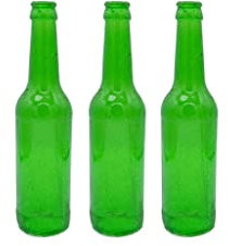 Generisch Bruchglas-Flaschen aus Isomalt-Zucker (CrashGlass | Stuntglas | Zuckerflasche)