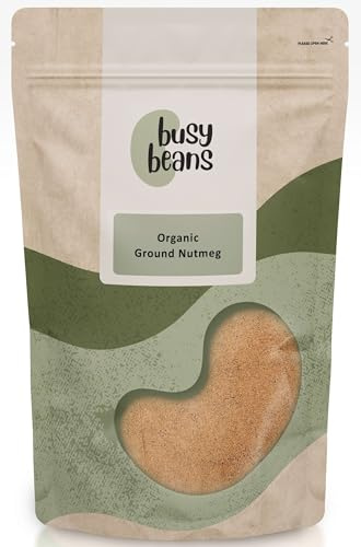 Organic Ground Nutmeg - Certified Organic - by Busy Beans Organic (30g)