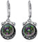VONALA Mystic Topas-Ohrringe für Damen Sterlingsilber Mondphase Leverback baumelnde Ohrringe Mystic Topas-Schmuck Geschenke für Frauen Teenager Mädchen