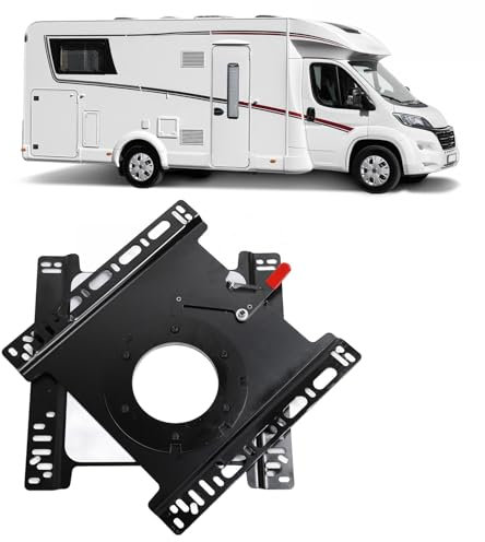 Drehbare Sitzbasis, Drehbare Autositzbasis, 360° Drehbar, Robuste, Rostfreie Sitz-Drehbasis-Montageplatte, Passend fürfür Sprinter für, Sitzbasis auf der Fahrerseite