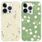 Foonary 2 Pack Floral Print Phone Case Compatible with iPhone 11 Pro Max 6.5, Ultra Slim Fit Soft TPU Silicone with Flower Design Aesthetics Pattern, Shockproof Bumper Protector Matte Cover