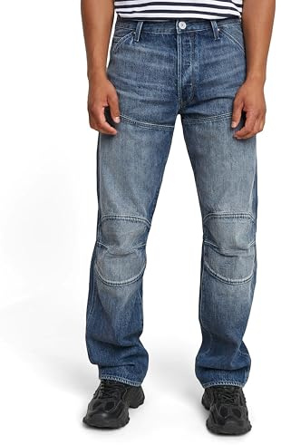 G-Star Men's G-STAR Elwood 3D Regular Jeans, Blue (worn in blue creek D23699-D788-G112), 35W / 32L