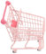 Einkaufswagen Mini Foto Einkaufskorb Für Kinder Kleiner Einkauf Spielzeugwagen Für Kleinkinder Puppenbuggy Kinderwagen Aufbewahrungsspielzeug Warenkorb Rosa Eisen WHAMVOX
