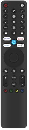 VINABTY Nouveau XMRM-MF Télécommande de Remplacement pour Xiaomi F2 32 Smart Fire-TV Remote Controller
