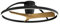 Ventilador NEPAL II negro-madera
